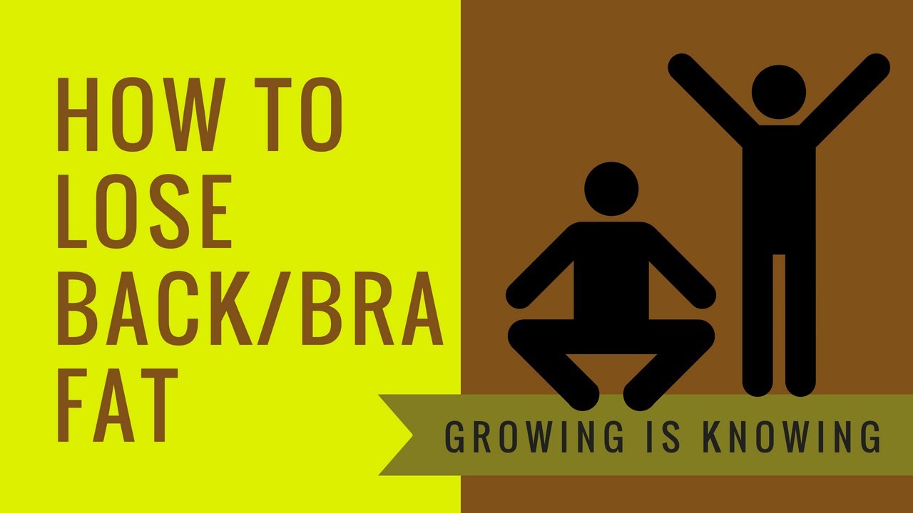 How to Get Rid of bra fat and back fat - Latissimus Dorsi exercises | #Growingisknowing