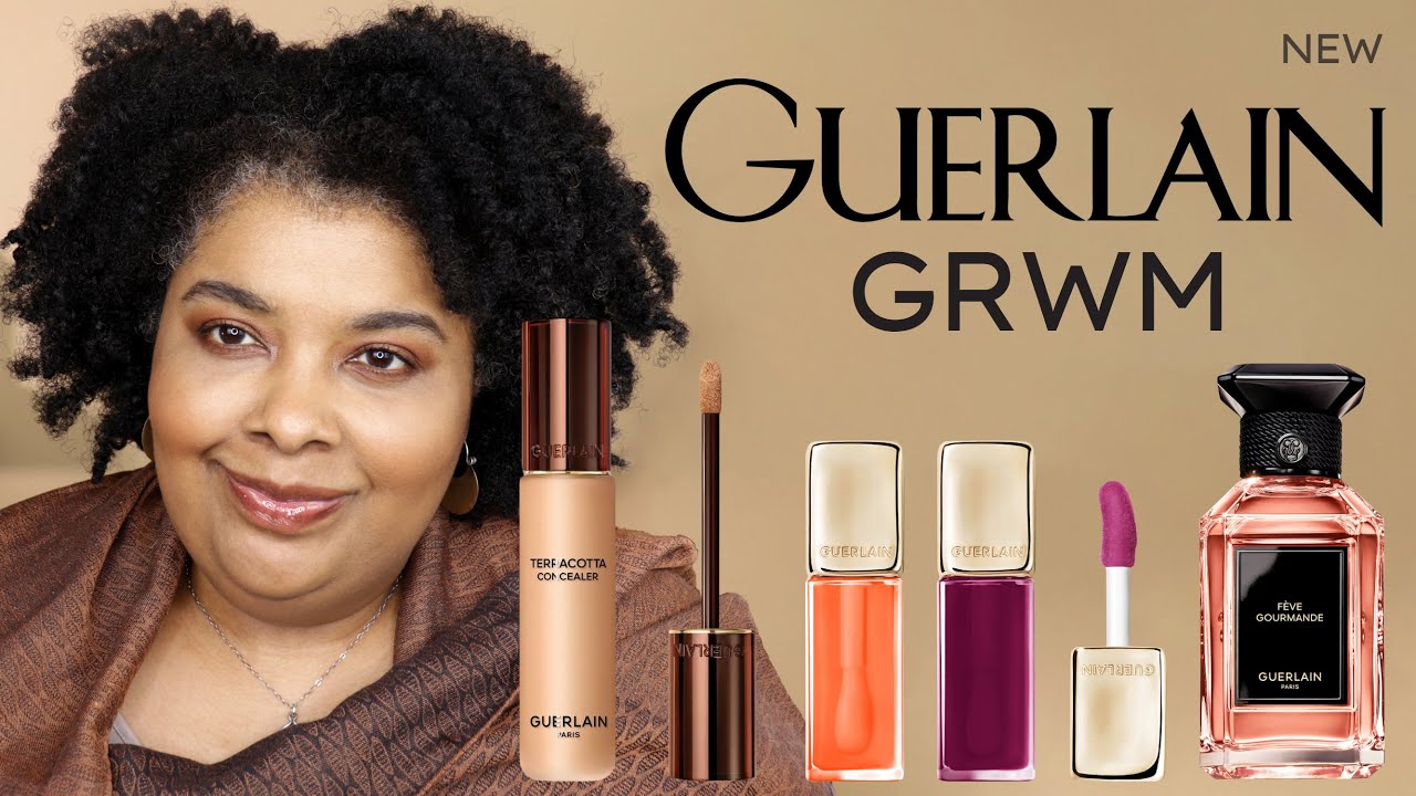 New Guerlain Terracotta Concealer & Lip Oils GRWM
