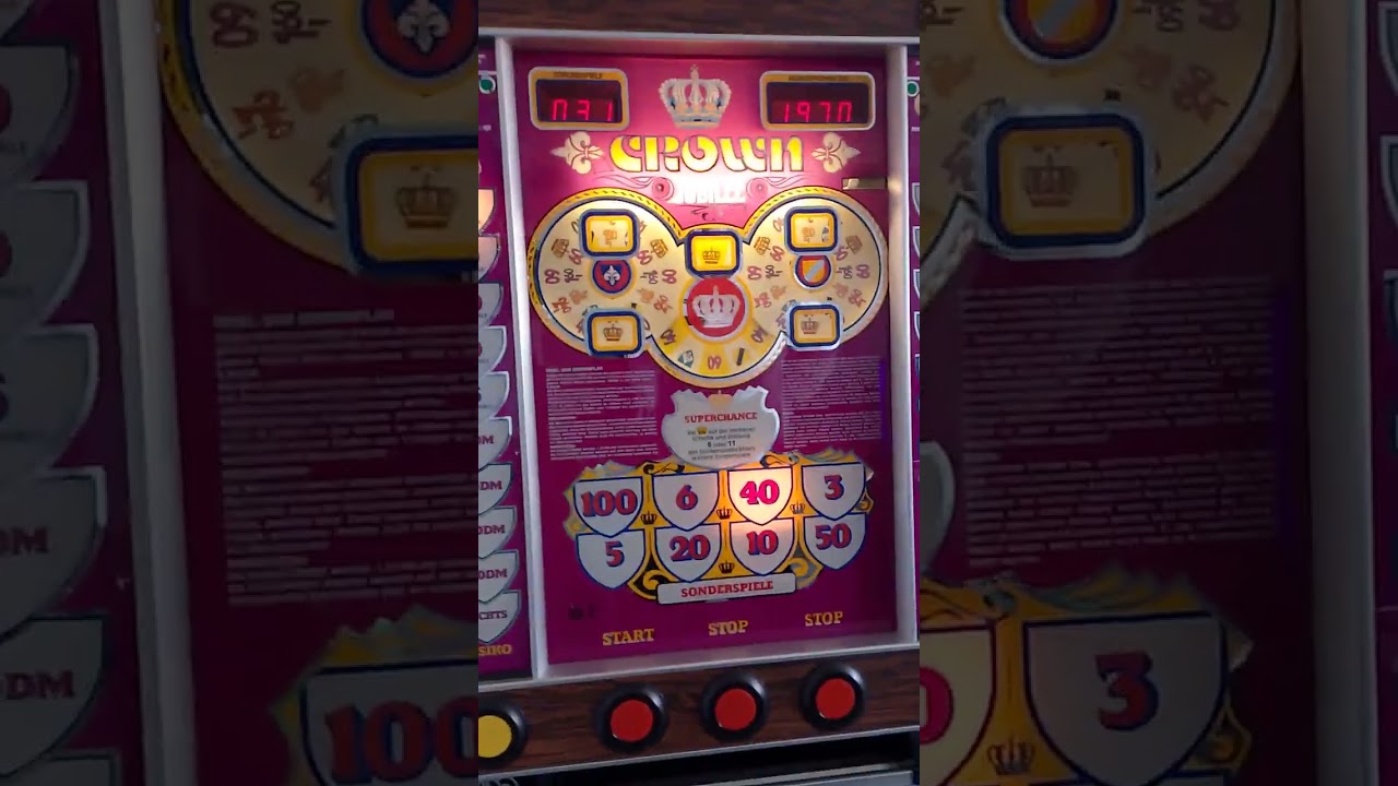 Jackpot, retro, Automat 40 auf Ausspielung und!? @thomaswaldeck4377 Crown Jubilee