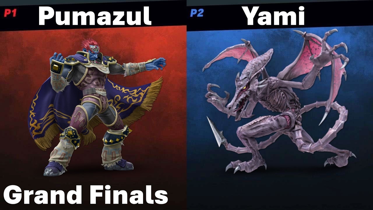 TanukiPUQ #1 PumaAzul (Ganondorf) vs Yami (Ridley) - Ultimate Singles  Grand Finals