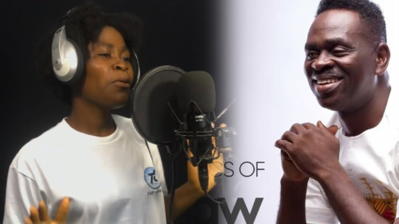 Yaw Sarpong's daughter performs her father's song | Sɛ Yehowa Hyira woa | Elizabeth Mantebea