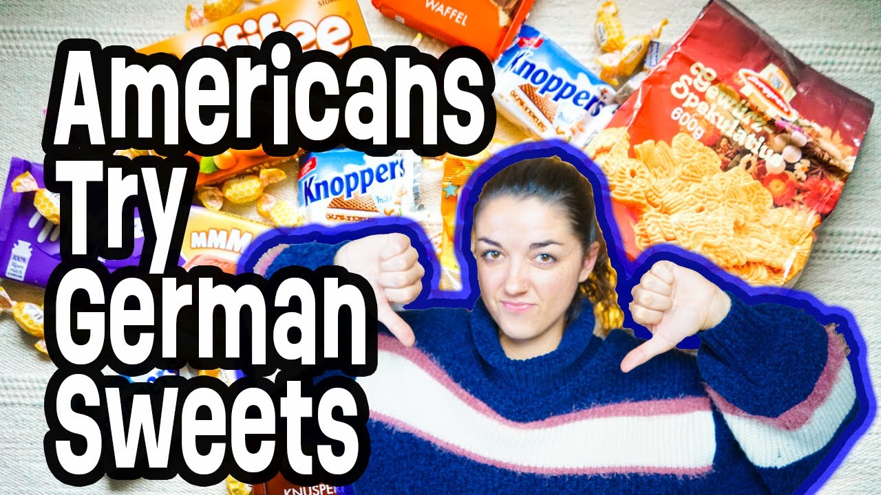 Americans Taste & Rate GERMAN Sweets | Find the BEST German Candies | Life in Germany Vlog