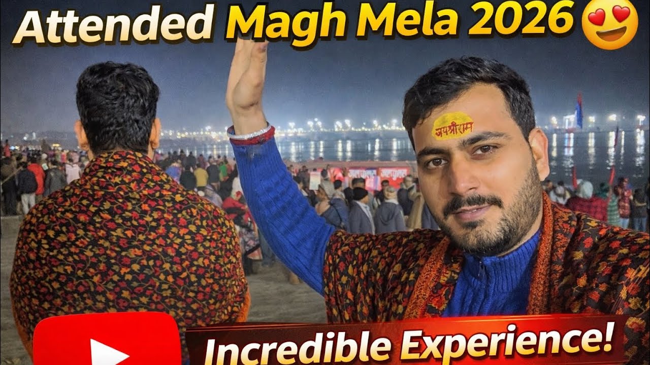 Magh Mela 2026 - Prayagraj 😍 | Mahakumbh vibes 🤩| Vlog 04 | 