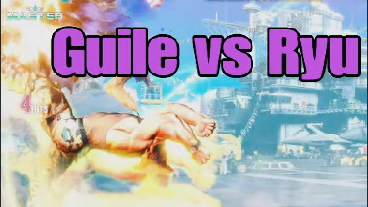 Guile VS Ryu Master