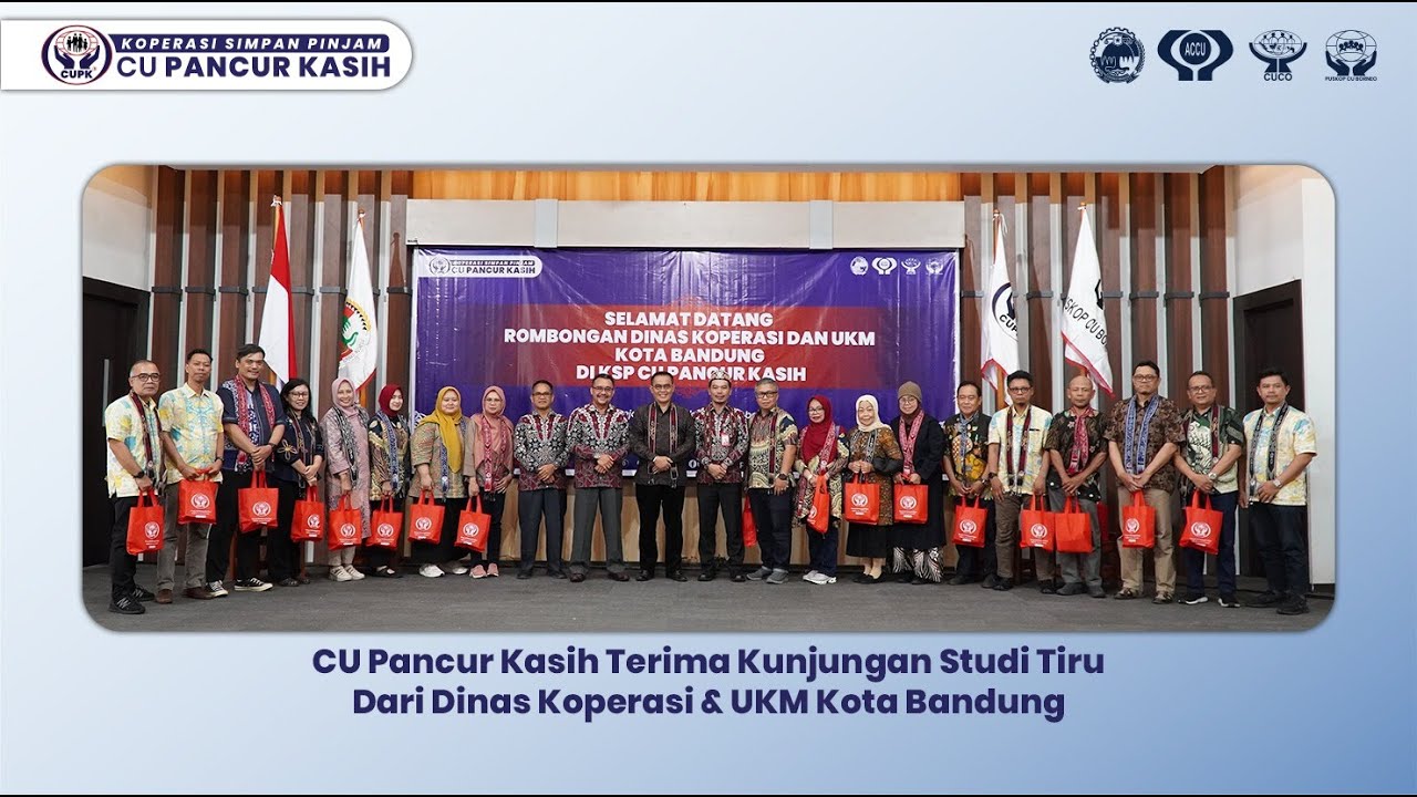 Kunjungan Studi Tiru dari Dinas Koperasi & UMKM Kota Bandung di CU Pancur Kasih