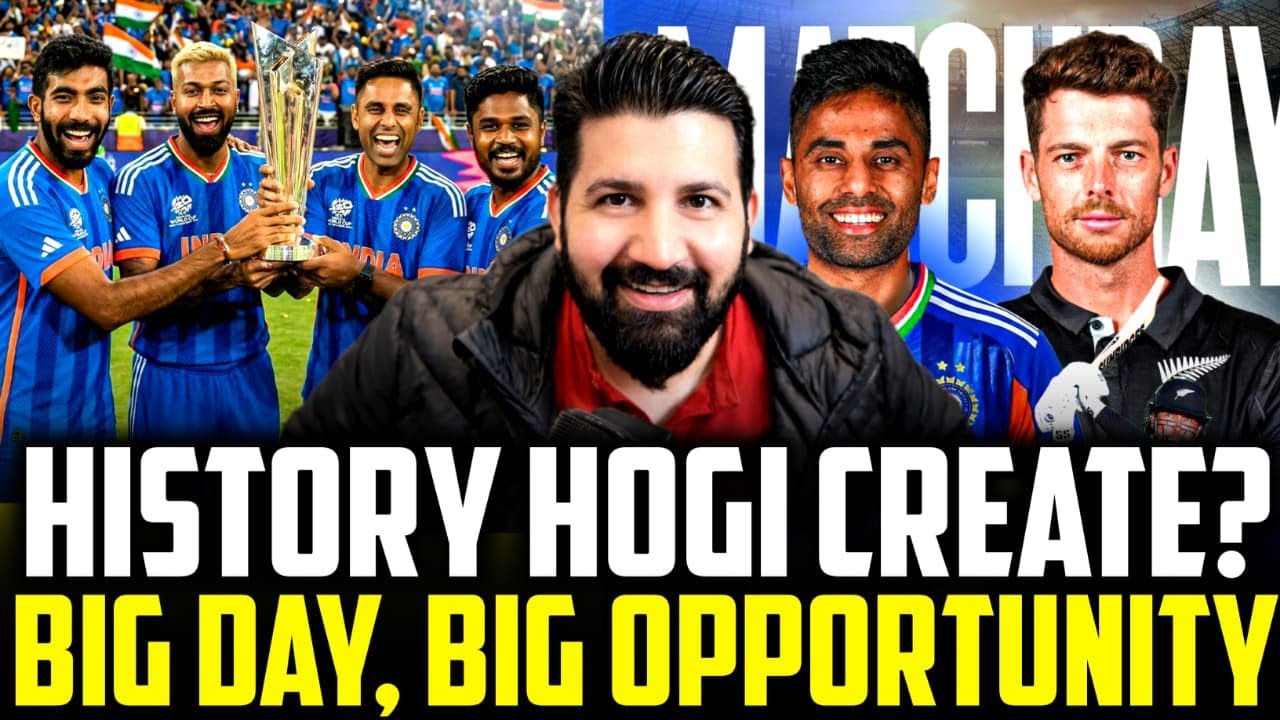IND vs NZ Final of T20 WC 2026 | Glory Day, who will create history IND or NZ?