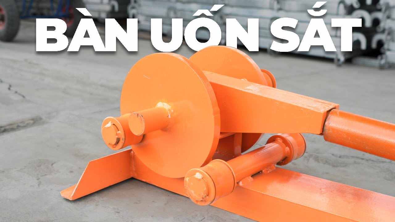 Bàn Uốn Sắt Thủ Công - Thông Số Kỹ Thuật Và Hướng Dẫn Sử Dụng | Bàn Uốn Sắt Ø6 - Ø22