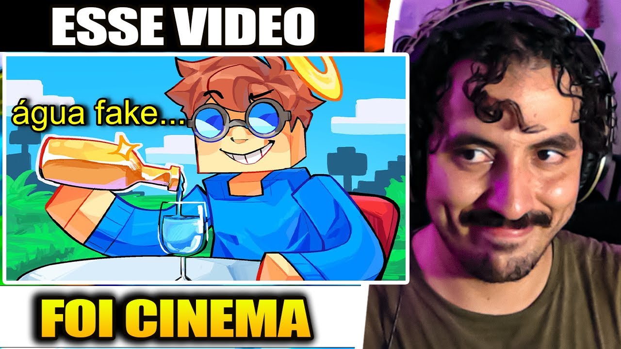 trollei pessoas com ÁGUA DE LUXO FALSAKKKKKKKKKKKKKK | Leozin React