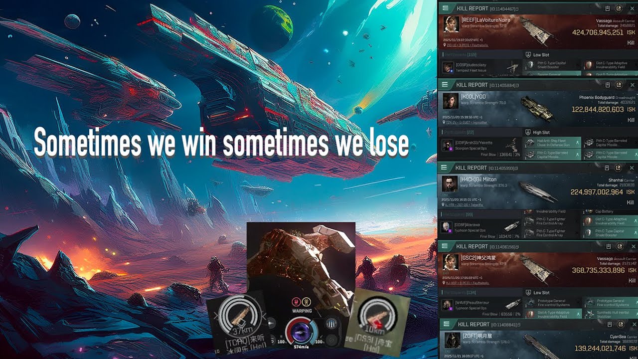 Sometimes we Win sometimes we Lose - Eve Echoes