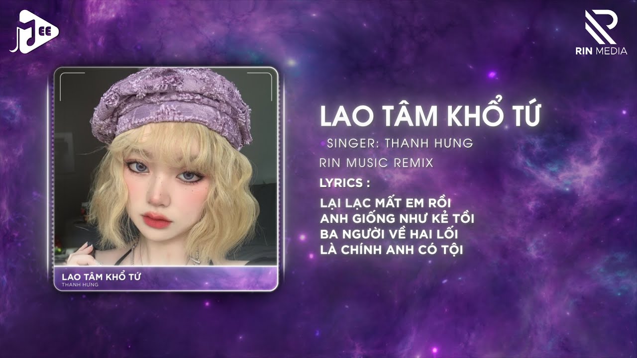 [1 Hour] Lao Tâm Khổ Tứ (RIN Music Remix) - Thanh Hưng | Nhạc Remix TikTok 2025