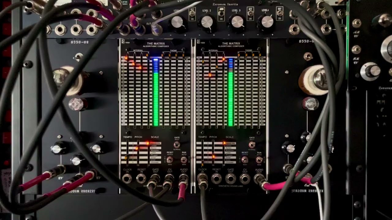 2/27/26 SSL 1660 + Zerosum Inertia 6550-99 + MOTM Utility Strip + Alesis MIDIVERB II + CXM 1978