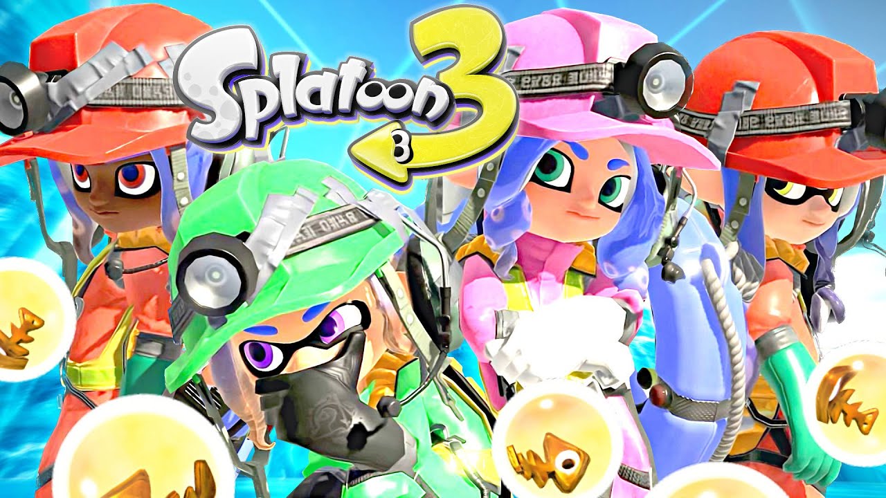 LE MEILLEUR MODE DE JEU DE SPLATOON 3 : SALMON RUN ! SPLATOON 3 NINTENDO SWITCH