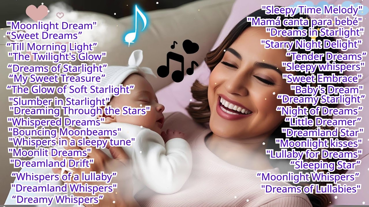 Wonderful Random Song Lullabies Deep Sleep Music for Babies to Go to Sleep Brain Development Lullaby