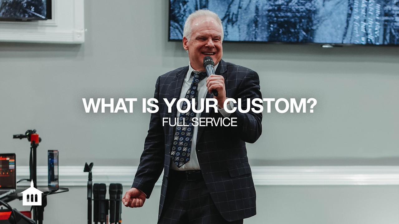 What Is Your Custom? | Luke 4:16-21 | Bishop Robert Mitchell | Full Service