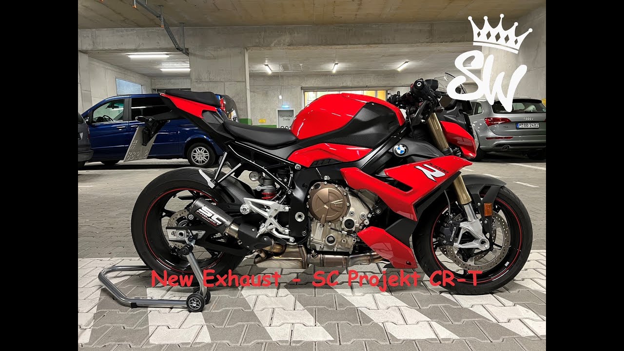 BMW S 1000 R 2021/2022 with new SC Projekt CR-T exhaust