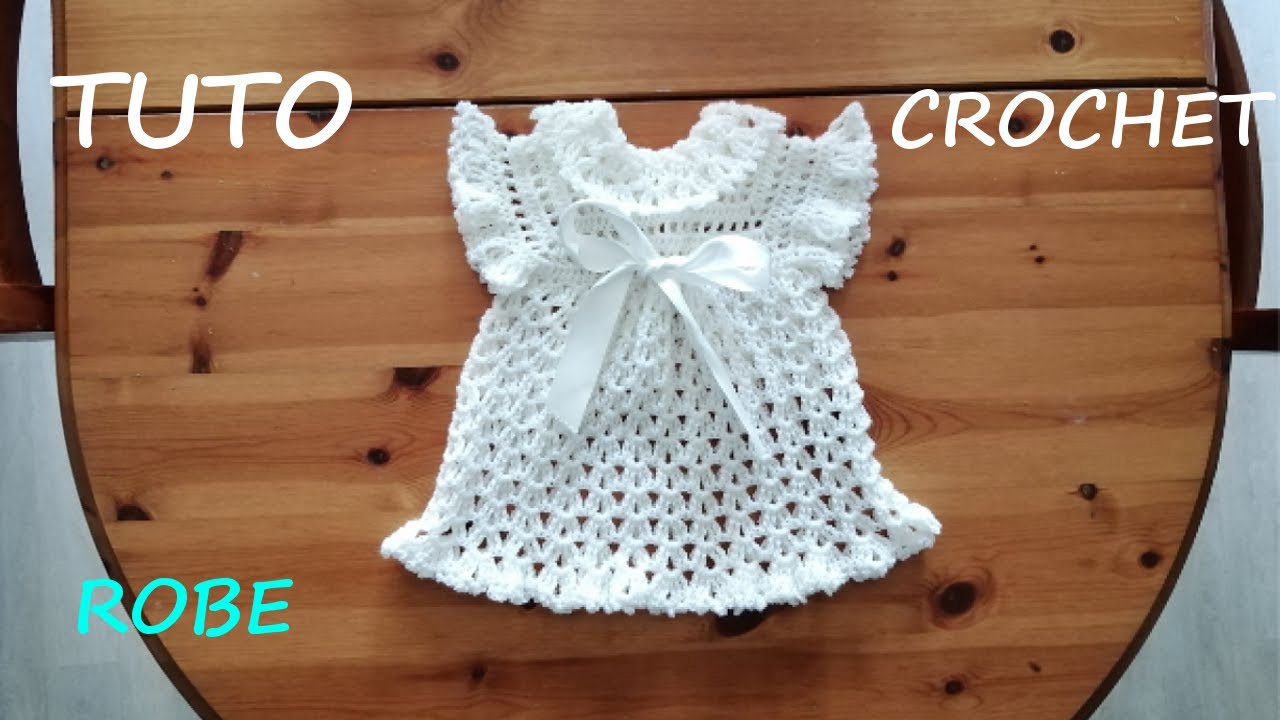 TUTO CROCHET Comment faire une robe 👍 ❤️