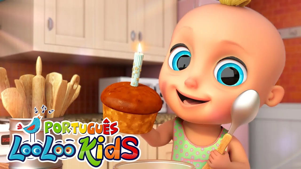 Vamos Fazer Cupcakes e Cantar Muitas Outras Músicas Divertidas com LooLoo Kids Português!