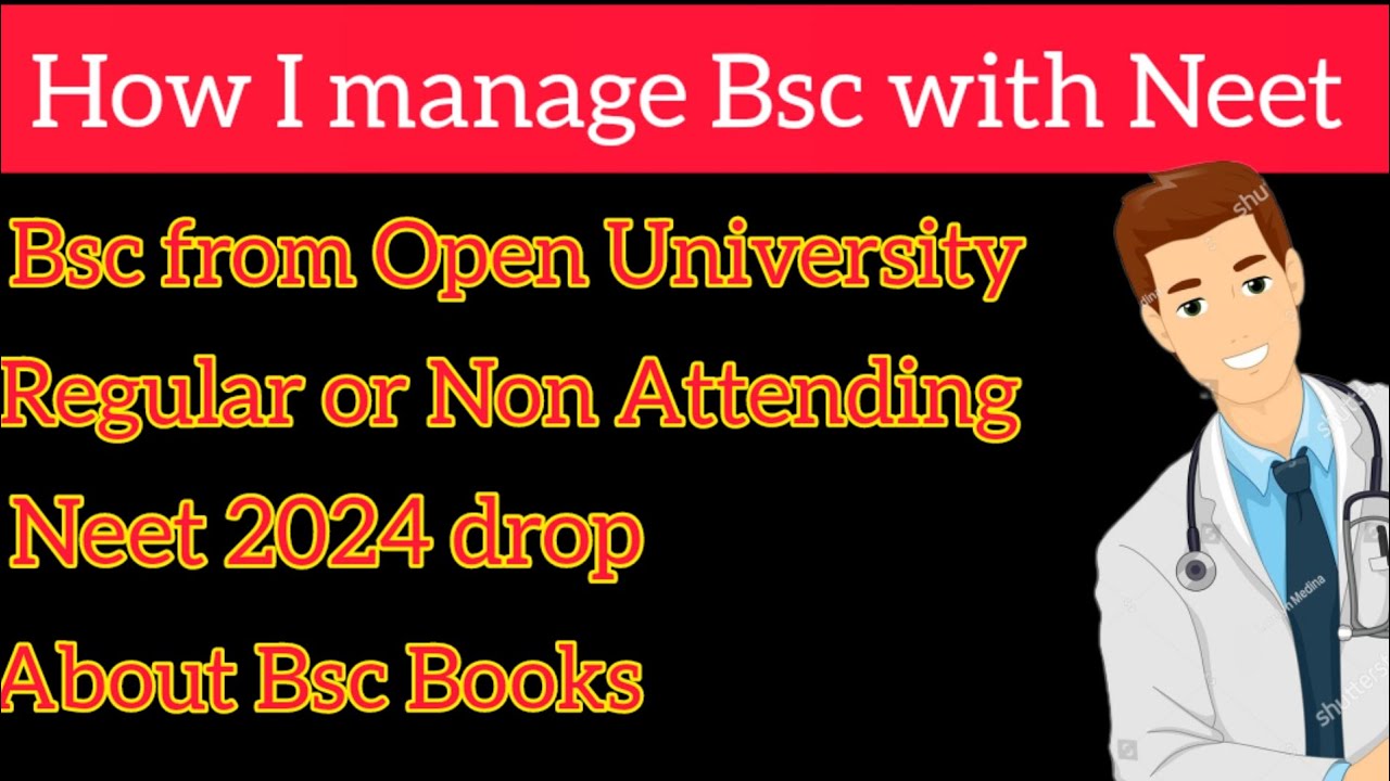 How I manage Bsc with Neet 2024 | College Student|Neet partial Drop year| College Attendance Issues