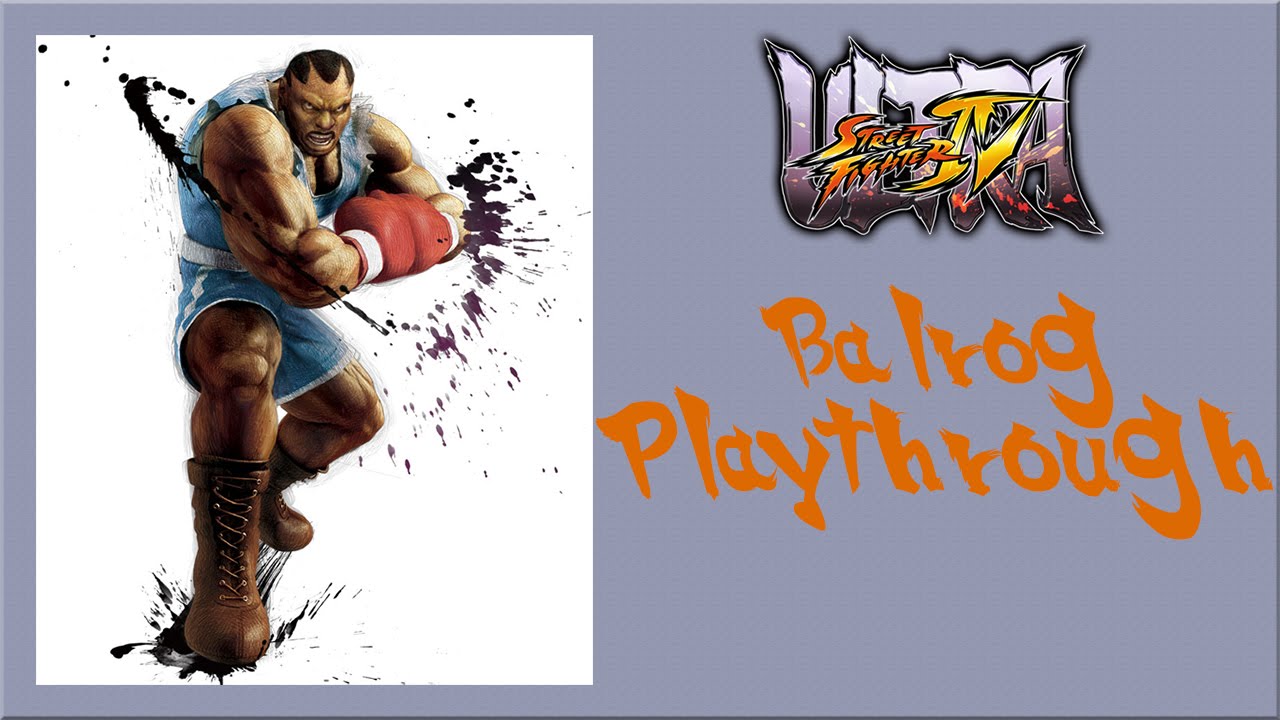 Ultra Street Fighter IV - Balrog Arcade Mode Playthrough