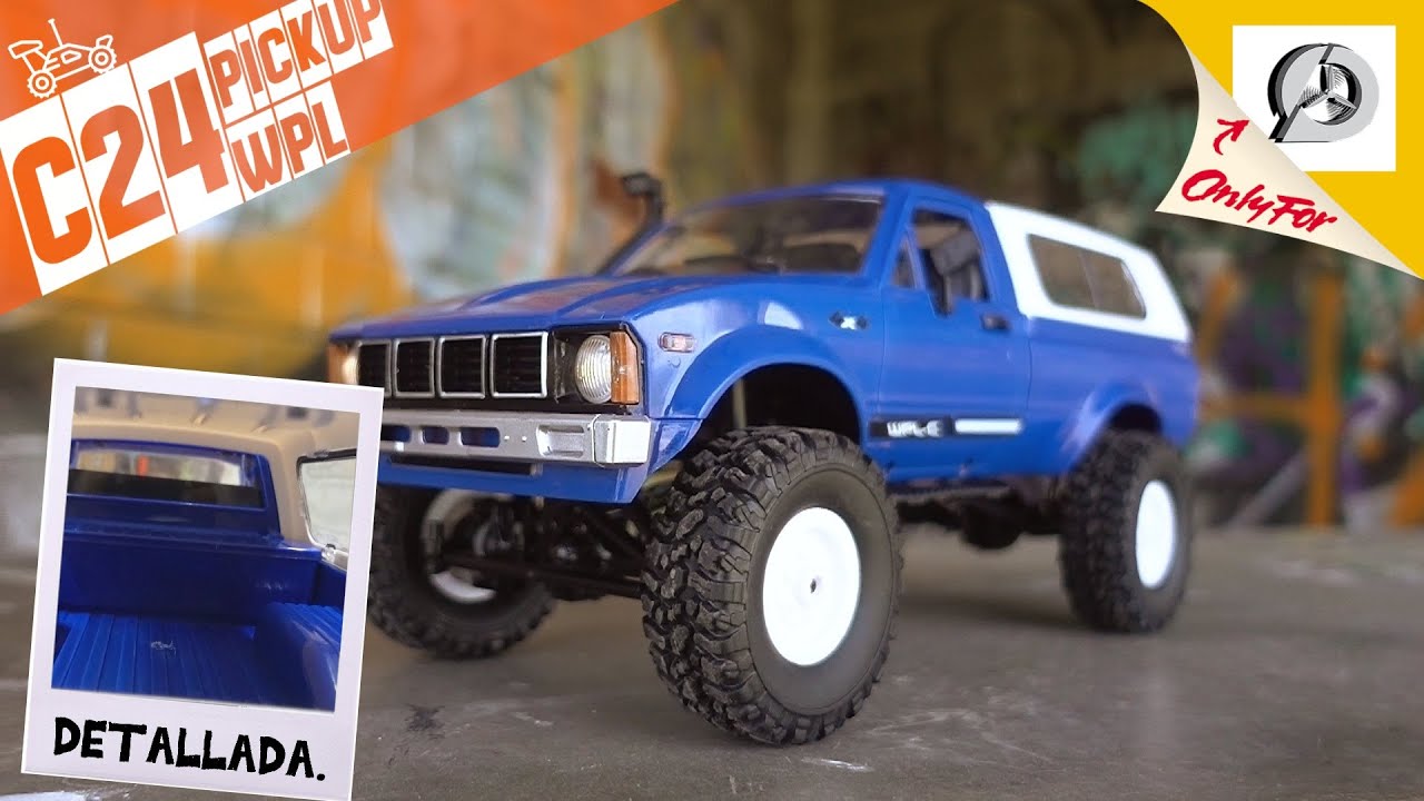 WPL C24 Toyota Pickup de 1981 las mas bonita y barata que he revisado | DRONEPEDIA