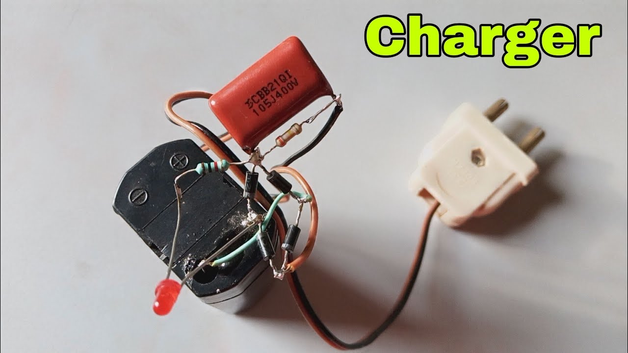 6v Lead acid battery charger banaye easily at home 🔋.