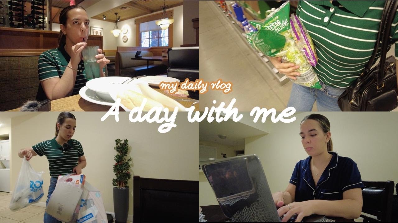 VLOG | Un día conmigo 🛍️🍝🥬