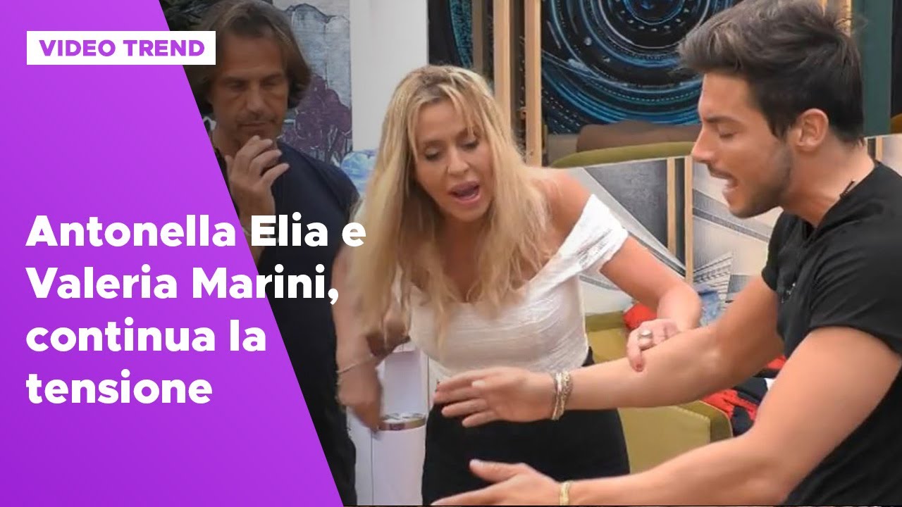 Antonella Elia e Valeria Marini, continua la tensione