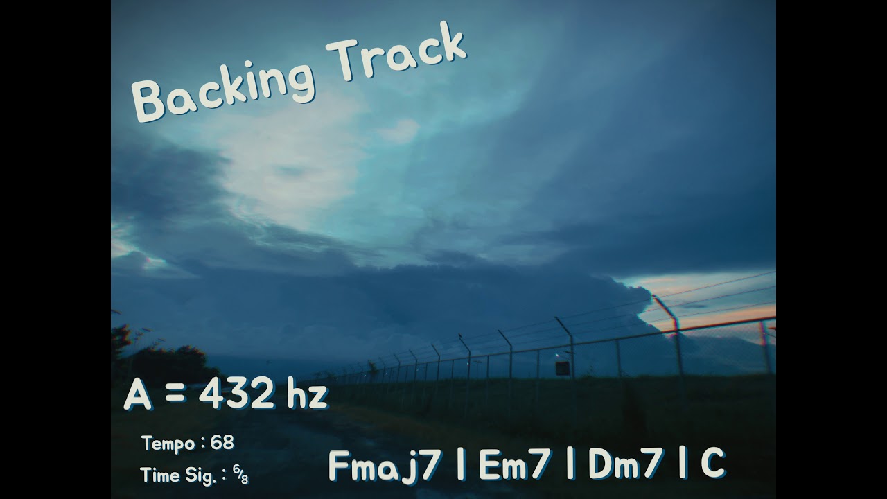 Backing Track in C major | A=432 hz