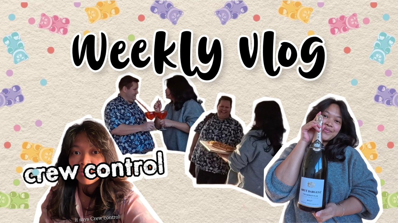 WEEKLOG 2 - Hubby's wholesome birthday!❤️|🛒| Crew control?! No, thank you