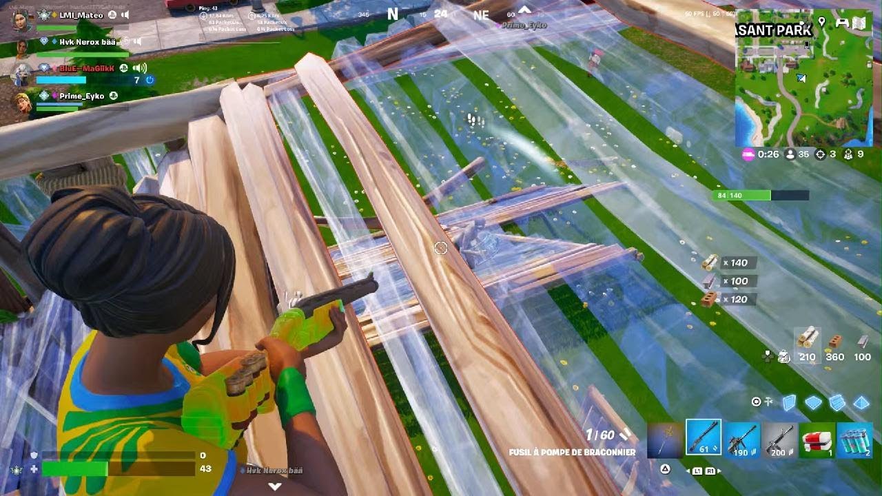 Game Fortnite recharge squad ( top 1 51 kills)