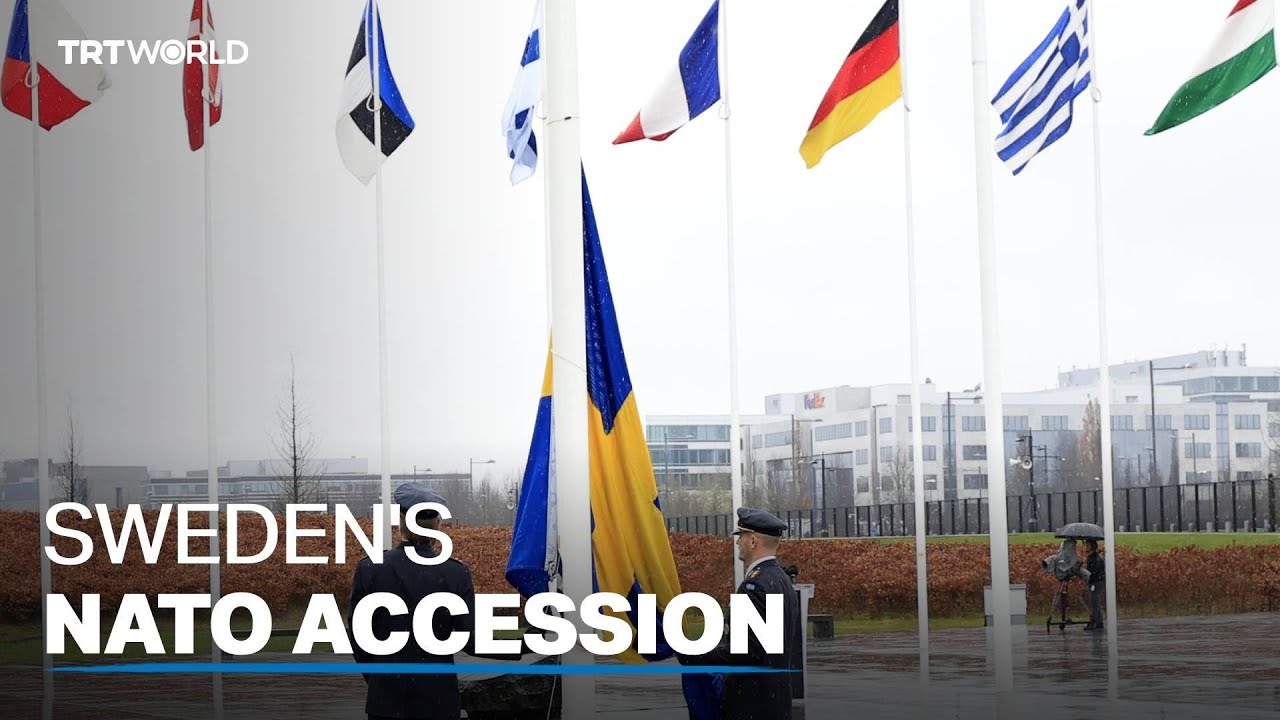 Sweden becomes 32nd member of North Atlantic Alliance
