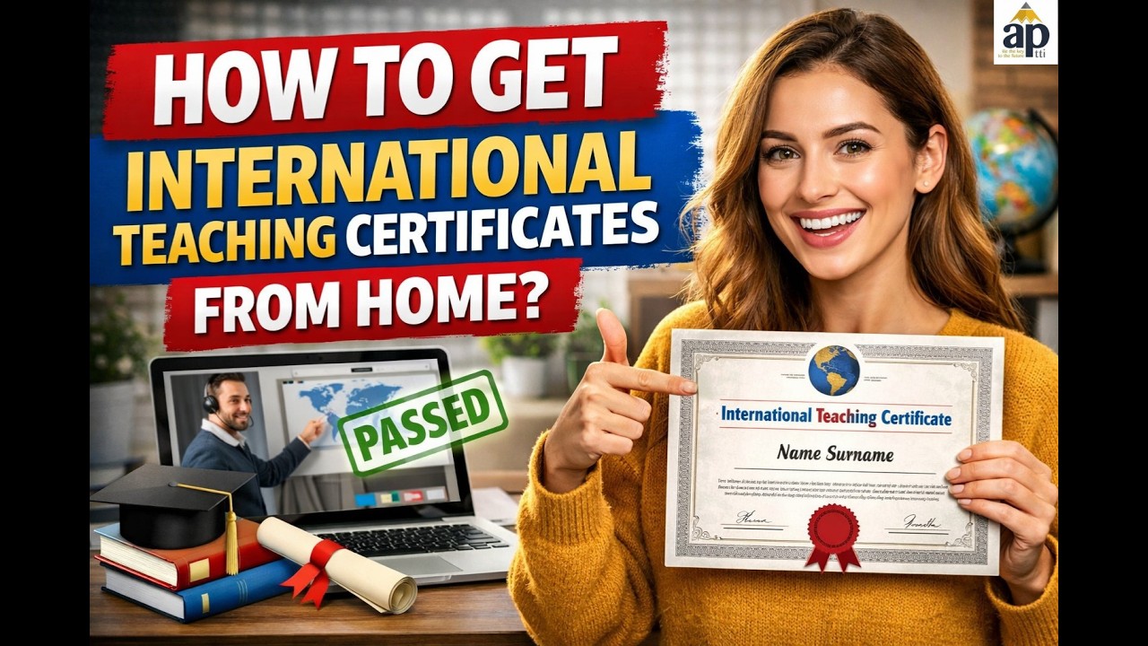 How to Get International Teaching Certificates from Home Fast and Start Teaching Abroad