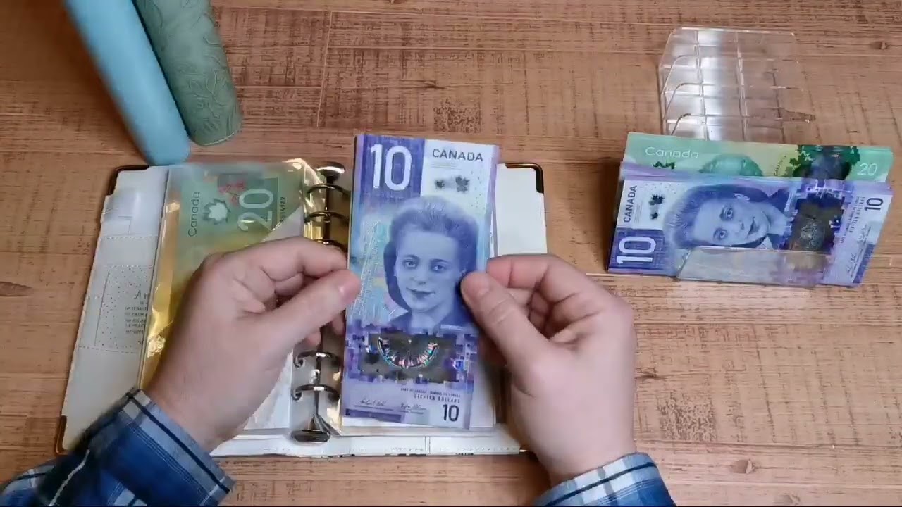 Cash Stuffing February Pay #2 - $1,350 in Weekly Spending & Sinking Funds 