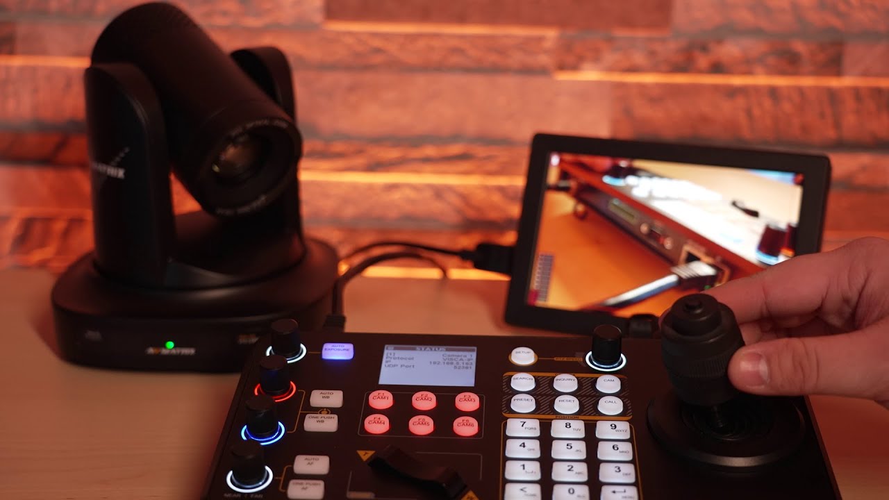 AVMatrix PKC3000 - IP PTZ Kamera Controller | Produktvorstellung Deutsch
