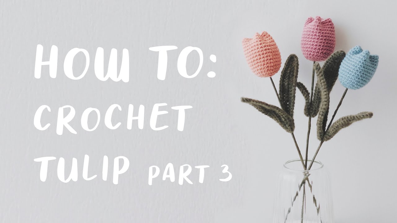 Mother's Day Special DIY Crochet Tulip Kit Part 3 | da-Mira