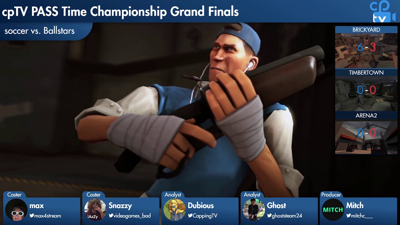 [TF2] Ballstars vs. soccer - CappingTV PASS Time Championship Grand Finals