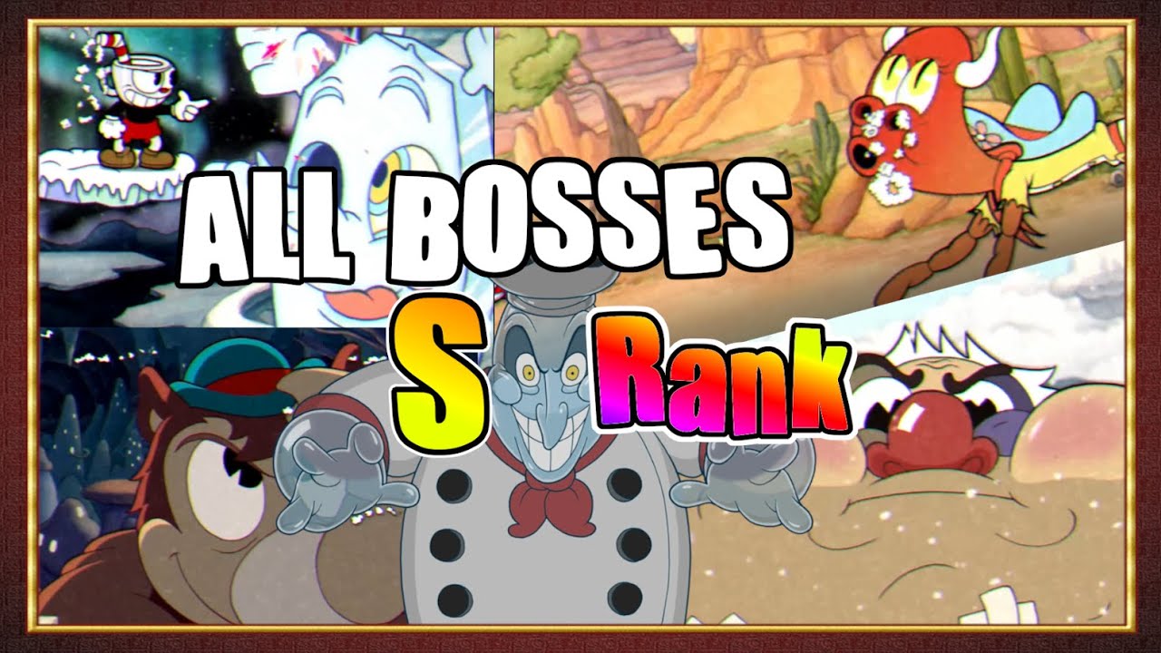 Cuphead Delisious Last Course ALLE BOSSE Rang S [No Damage, Expertenmodus] | YTMegazocker