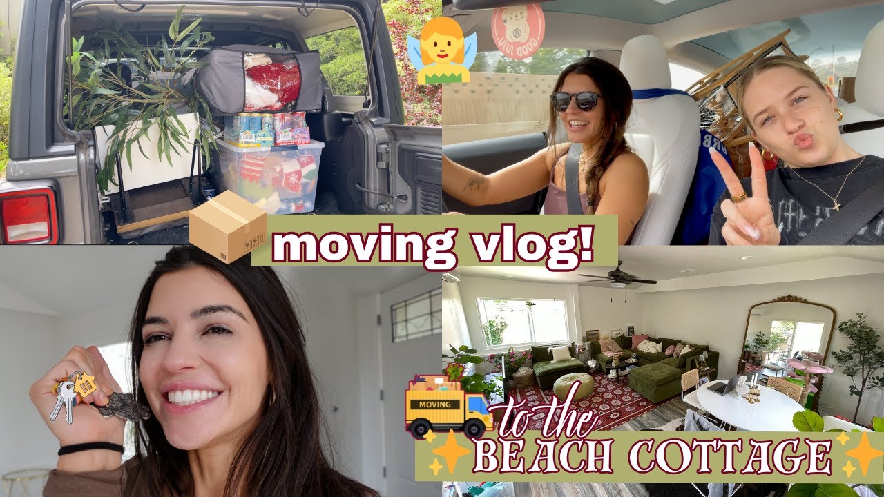 Moving Wins & Woes | MY NEW BEACH COTTAGE 🥰 | vlog