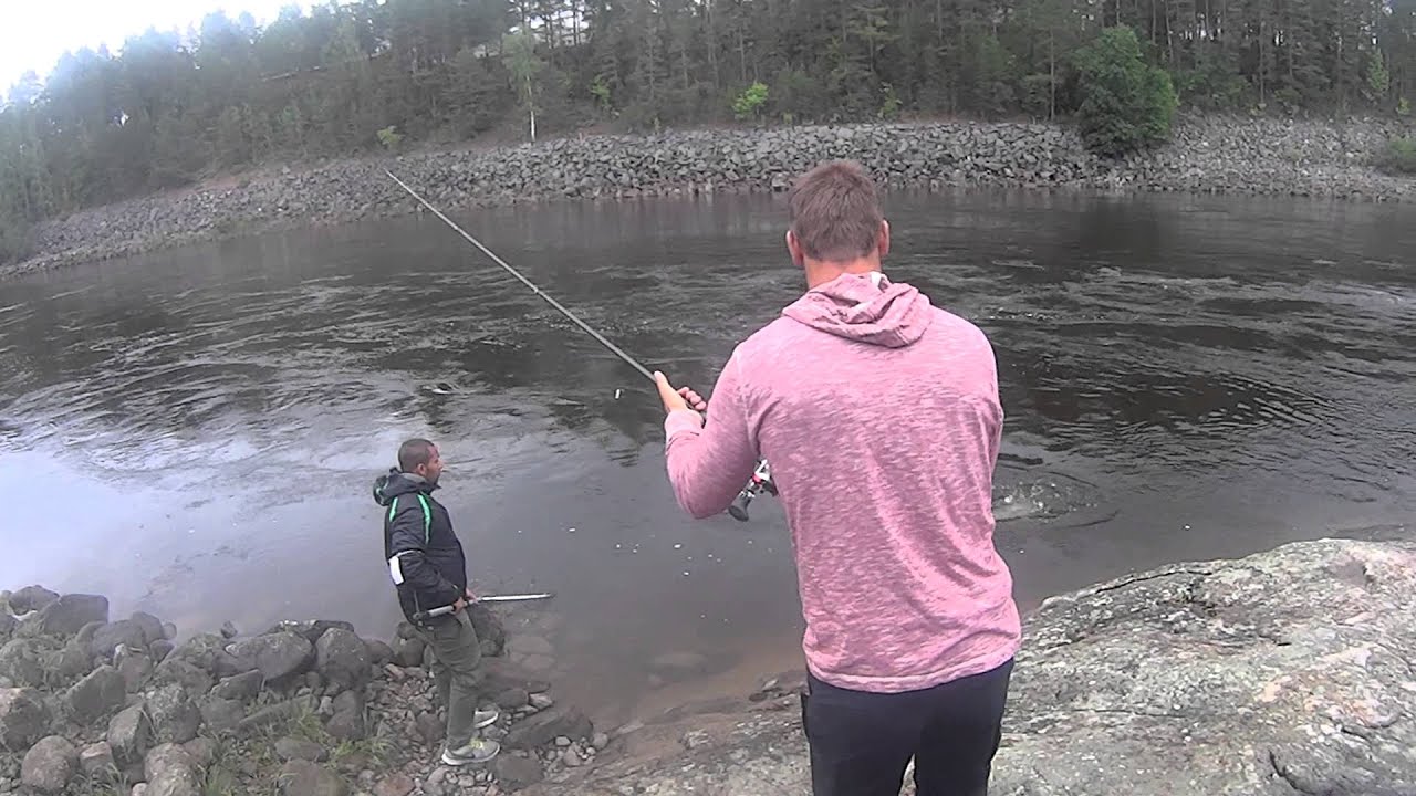 Älvkarleby laxfiske Esa tar PB