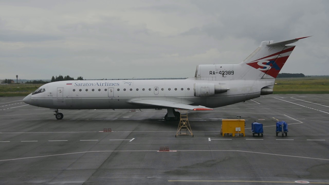 Запуск ЯК-42