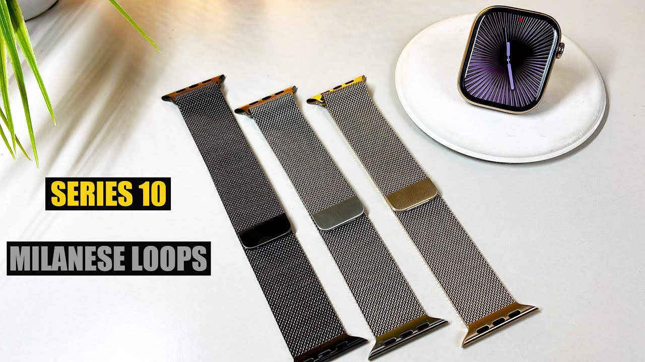 NEW 2024/2025 Milanese Loops for Apple Watch Series 10 | AW Ultra 2 (ALL COLORS) Review & [Hands-On]