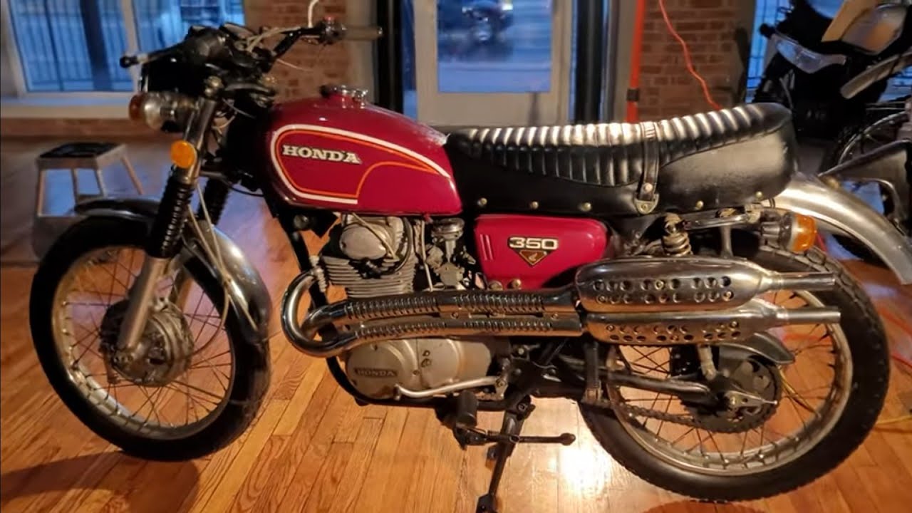 1972 HONDA CL350 SCRAMBLER