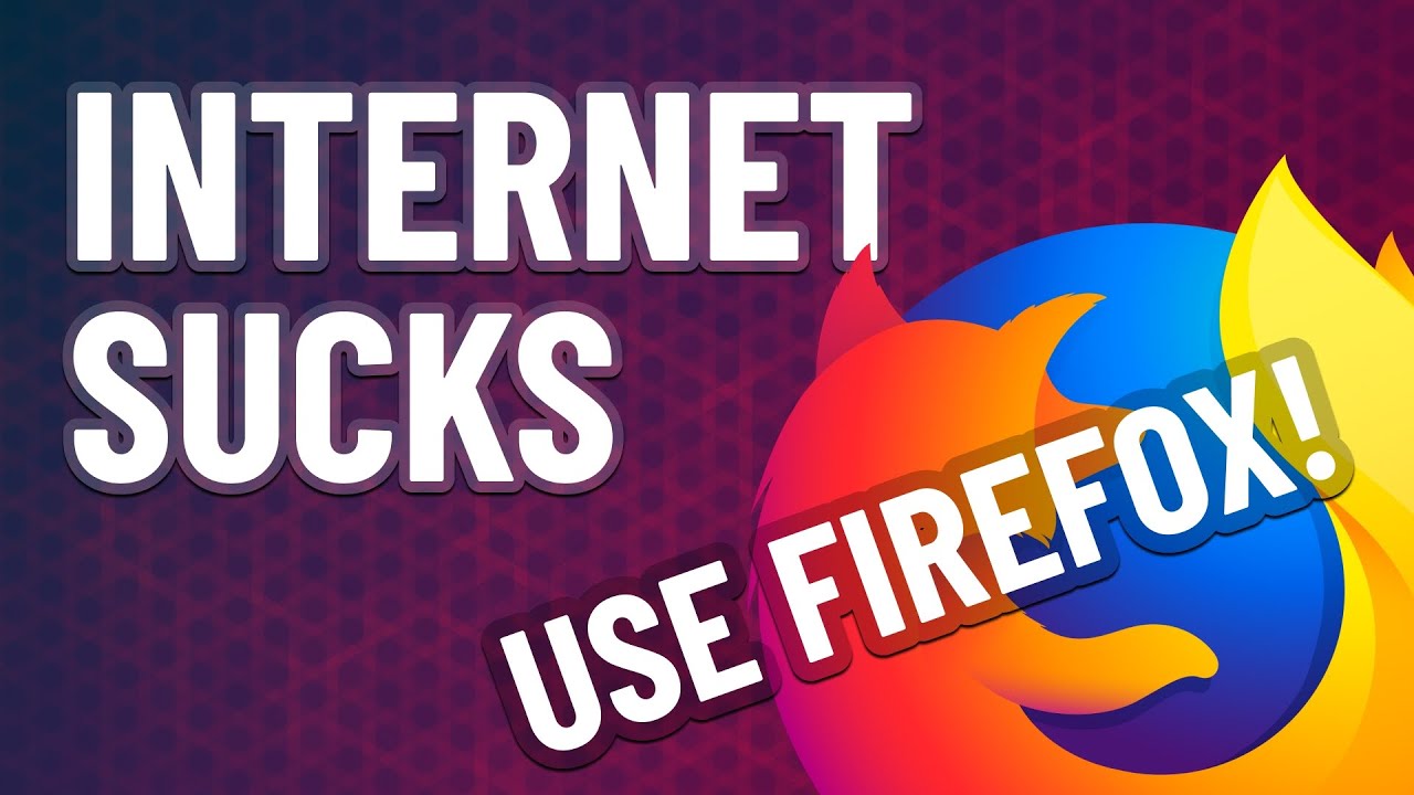 Используйте Firefox, а не его форк! Реклама, алгоритмы и смерть интернета.