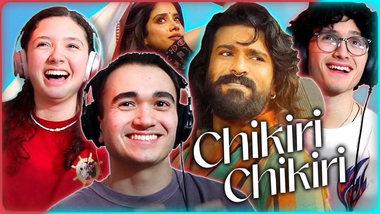 CHIKIRI CHIKIRI SONG REACTION! | Peddi | Ram Charan | AR Rahman | Janvhi