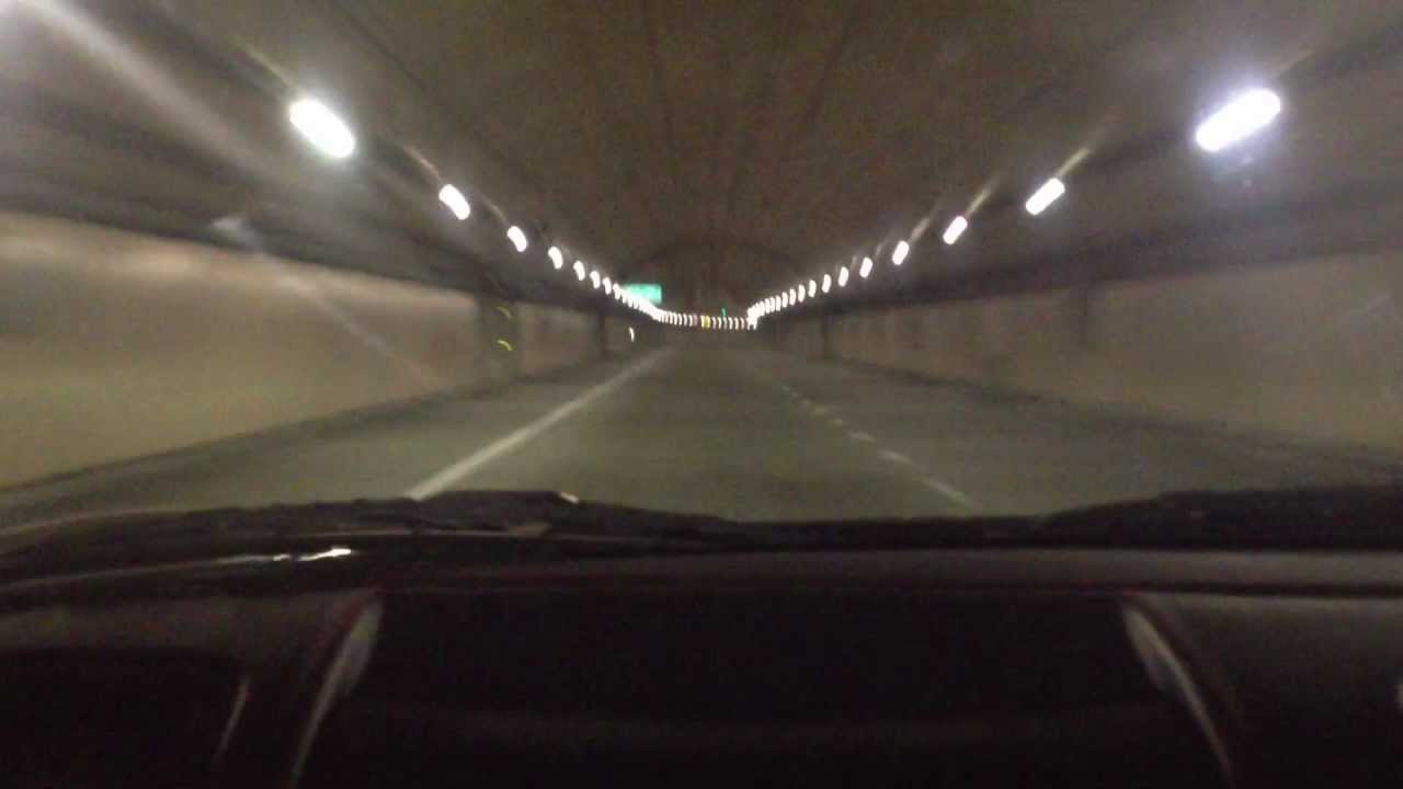 Ferrari F430 with Kreissieg exhaust in tunnel