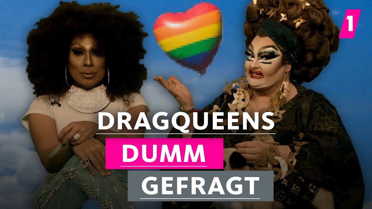 Schon mal als Dragqueen einen Hetero-Mann abgeschleppt? | 1LIVE Dumm Gefragt