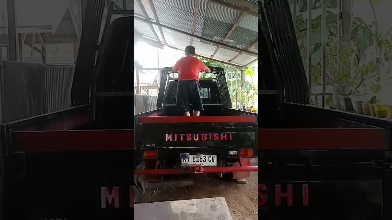 TENDA MOBIL PICK UP SYSTEM FOLDING GATE