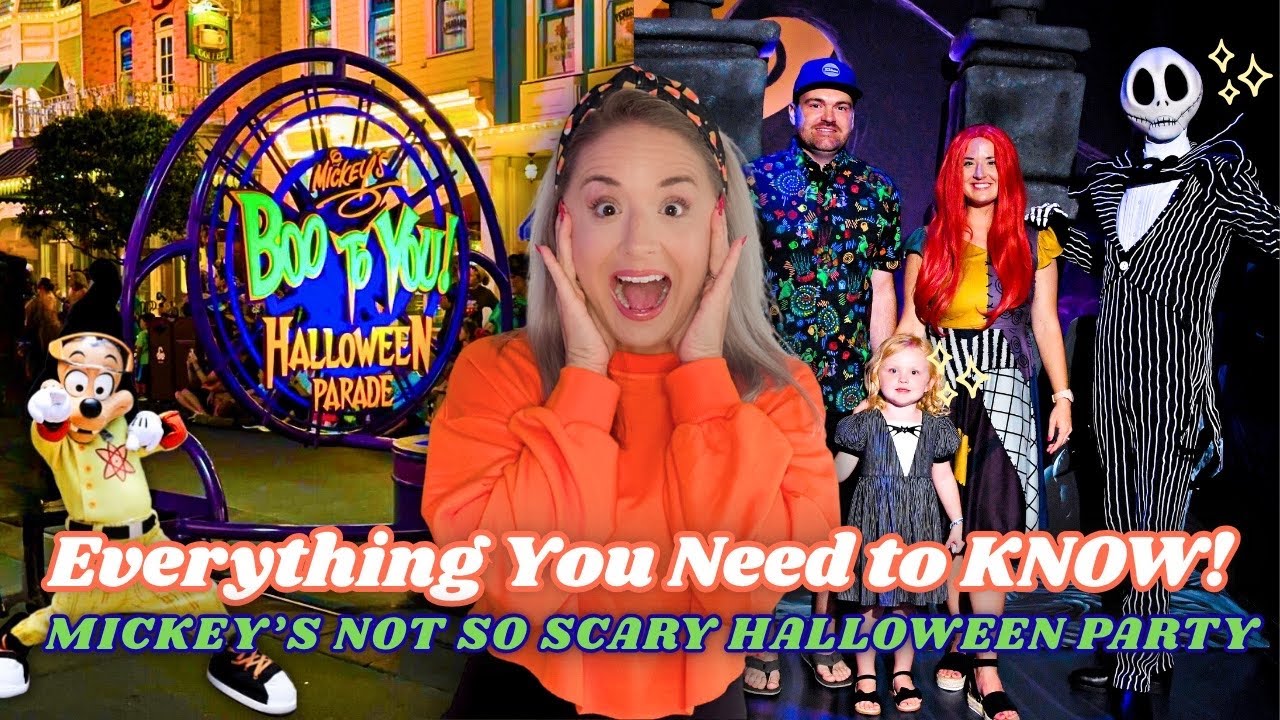 REAL MOM GUIDE to Mickey’s Not So Scary Halloween Party | Kids, Candy & Chaos 🎃✨