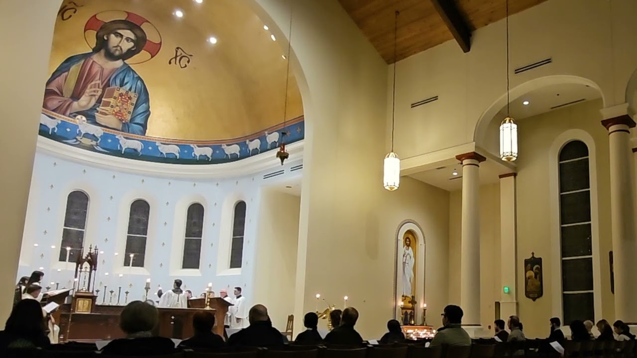 Of the Father's Love Begotten by Prudentius & Wohlgemuth, Choral Vespers Chant, St. Louis Church