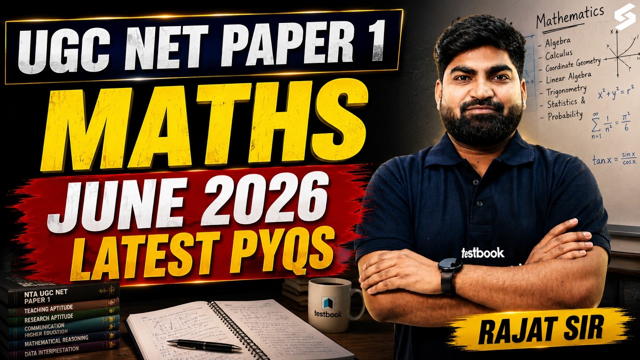 UGC NET Paper 1 | UGC NET Maths Paper 1 | UGC NET Paper 1 Maths PYQs By Rajat Sir
